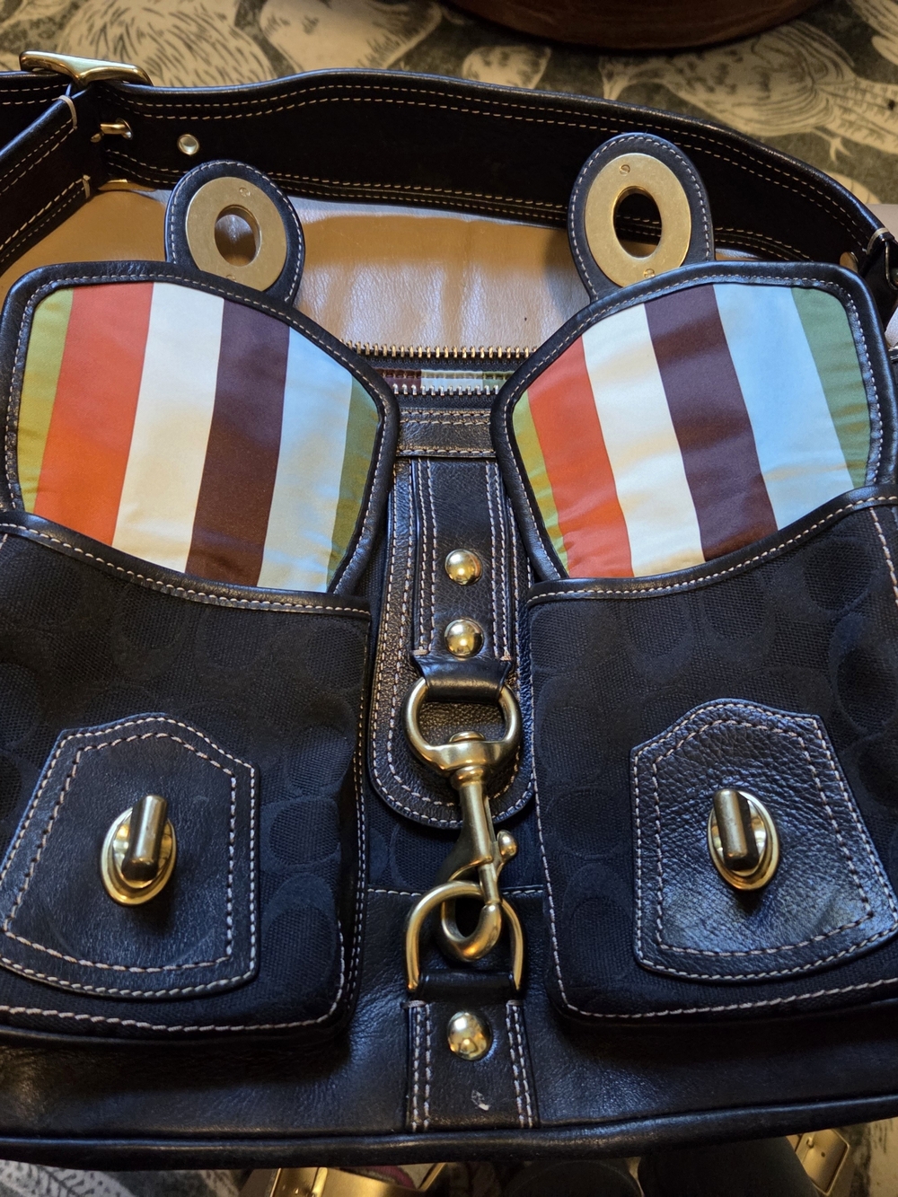 Coach Signature Legacy Satchel